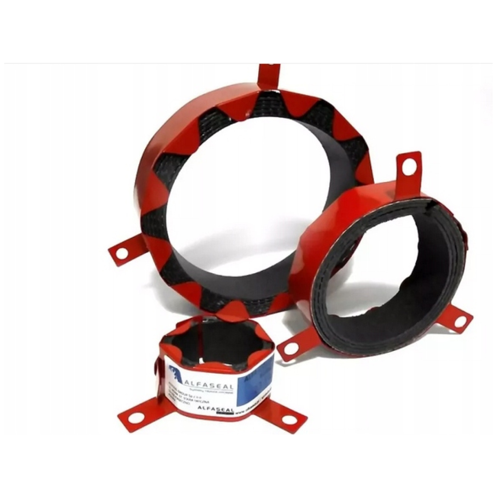 Kołnierz ogniochronny, zabezpieczenie PPOŻ 75 mm - Alfaseal INTU FR COLLAR