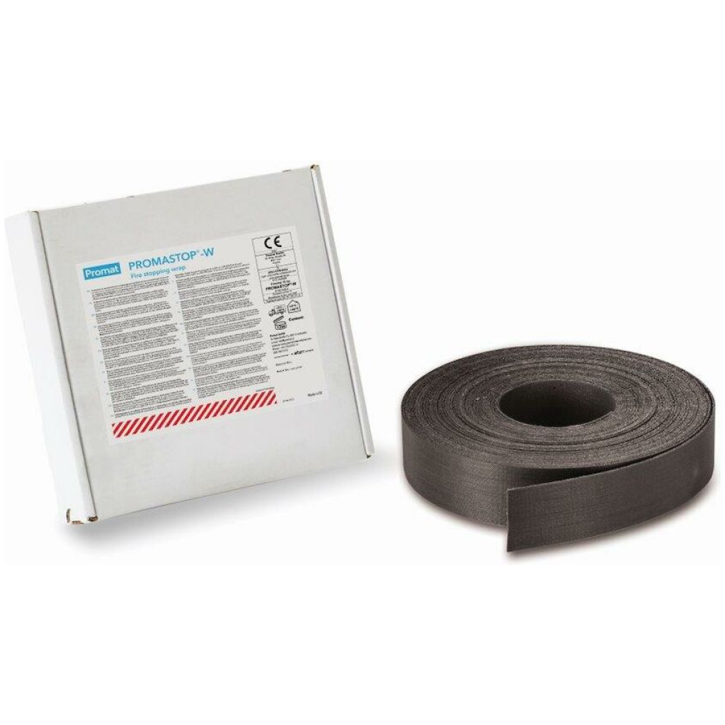 Opaska ogniochronna, zabezpieczenie PPOŻ 50 mm x 18 mb - Promat PROMASTOP W