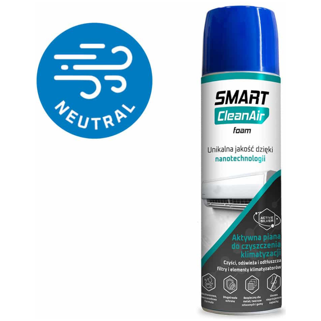 Piana do czyszczenia klimatyzacji 250 ml (neutralny) - Smart CleanAir Foam Neutral 250 ml