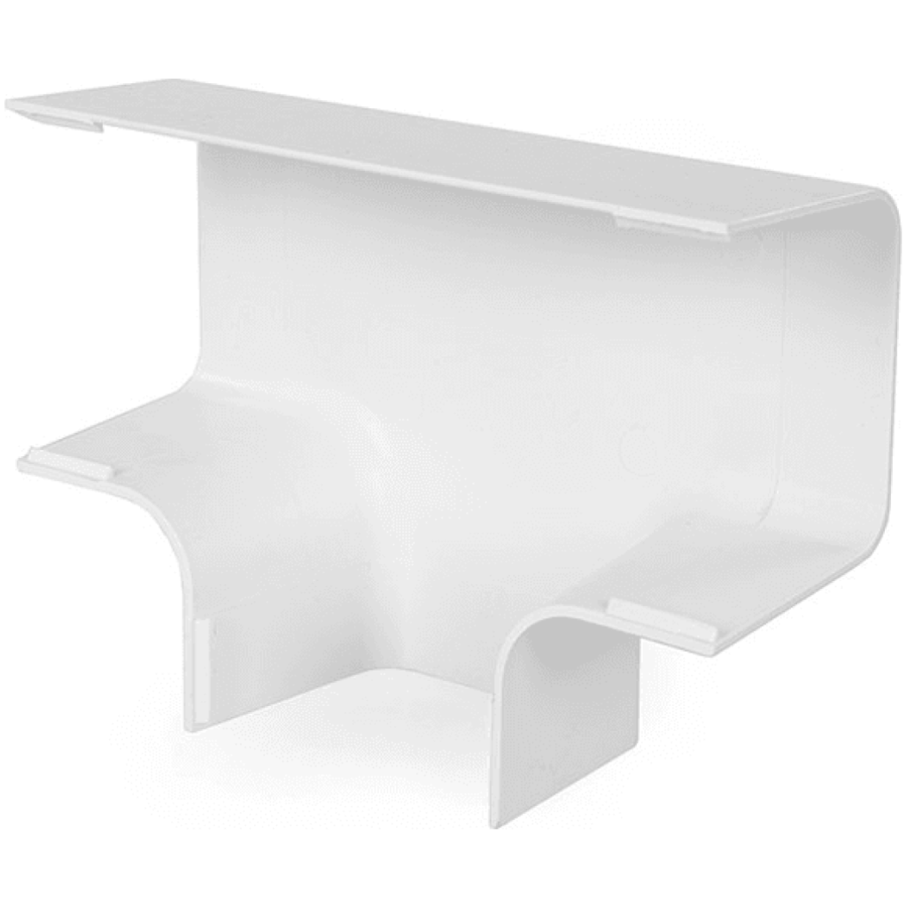 Trójnik do korytka instalacyjnego PVC 80 mm (4 szt.) - ARTIPLASTIC 0813DT-W