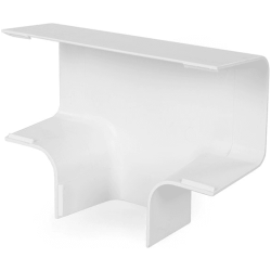 Trójnik do korytka instalacyjnego PVC 80 mm (4 szt.) - ARTIPLASTIC 0813DT-W