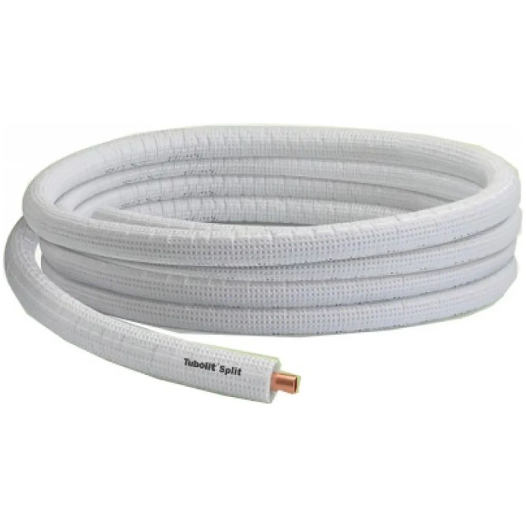 Rura miedziana preizolowana 1/2" x 0,8 mm (12,70 mm x 0,8 mm) 25 mb Tubolit Split by Armacell