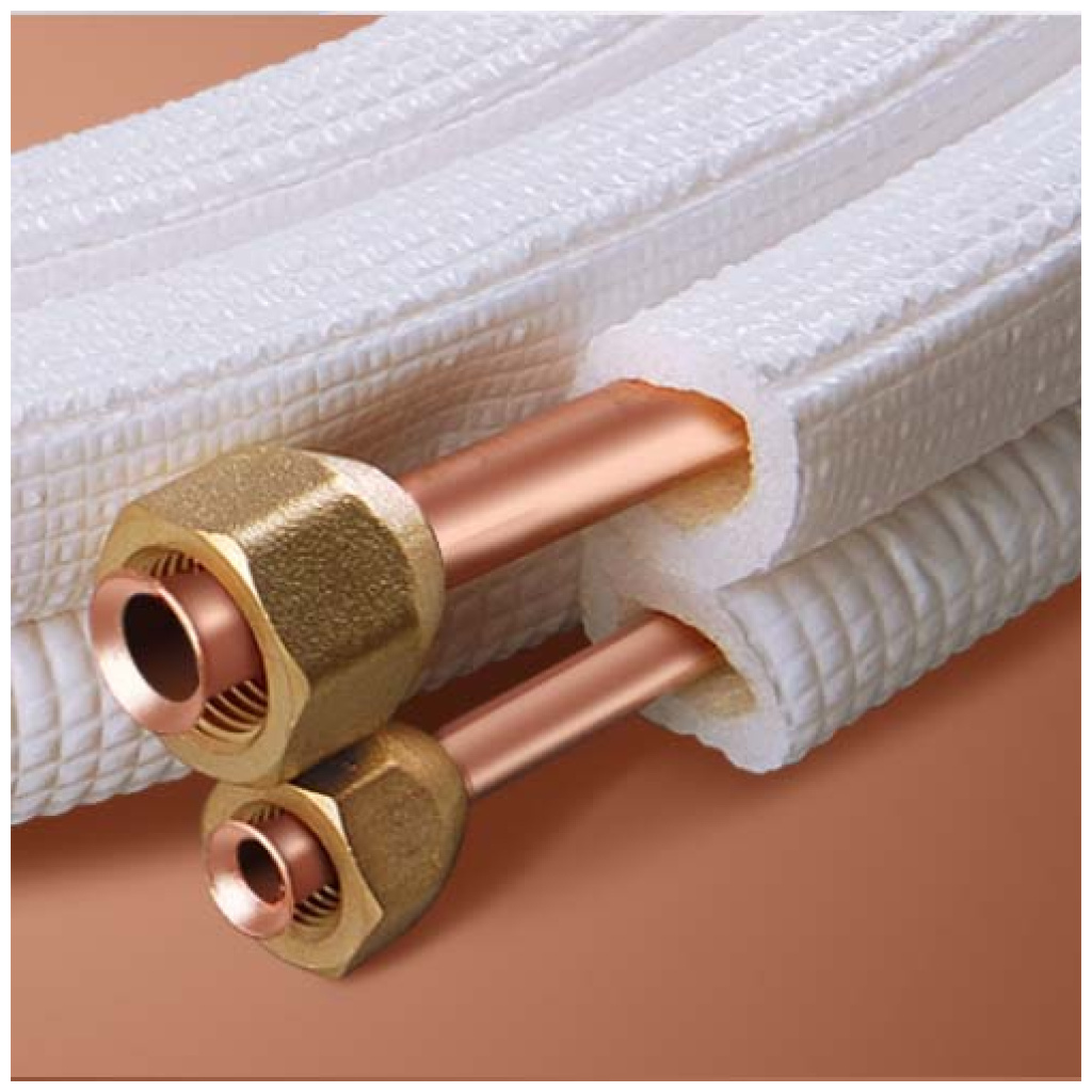 Zestaw rur miedzianych 1/4 + 3/8 do klimatyzacji 5 m - OTTOCOOL FRIGOLINE