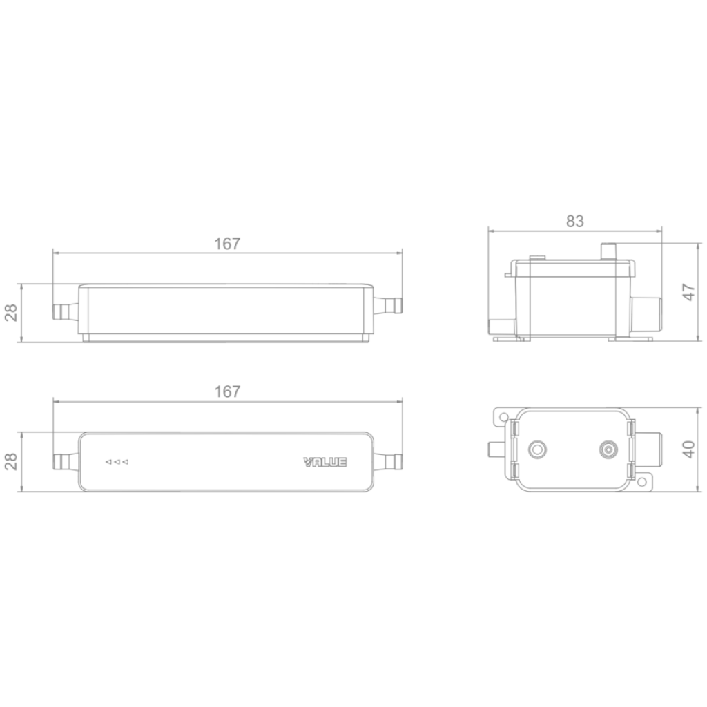 Pompka skroplin S mini - VALUE