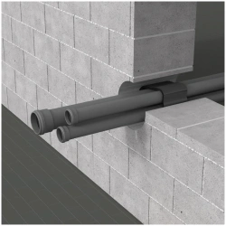 Taśma ogniochronna, zabezpieczenie PPOŻ 60 mm x 1 m - Alfaseal INTU FR WRAP L