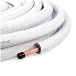 Rura miedziana preizolowana 1/4” x 0,8 mm (6,35 mm x 0,8 mm) 1 mb Sollidium Split