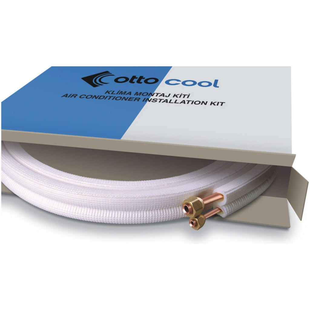 Zestaw rur miedzianych 1/4 + 3/8 do klimatyzacji 5 m - OTTOCOOL FRIGOLINE