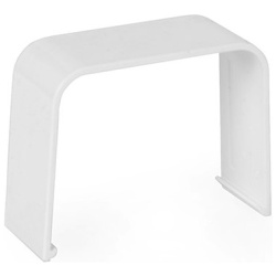 Łącznik korytka PVC, pokrywa łącząca, maskownica łączenia 80 mm (30 szt.) - ARTIPLASTIC 0804GC-W