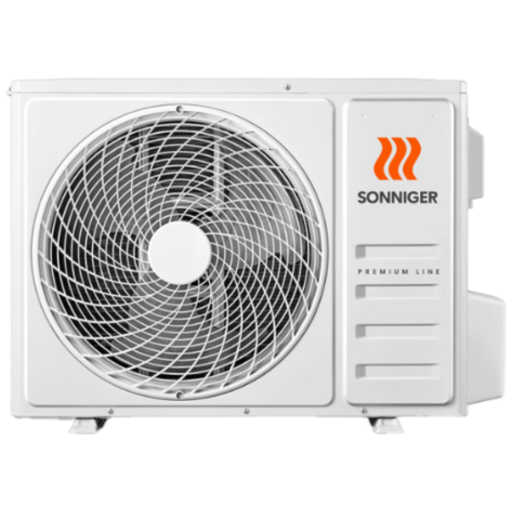 Klimatyzator ścienny biały 3,4 kW (komplet) - SONNIGER Split SX (Indoor IX AC0004, Outdoor OX AC0007)