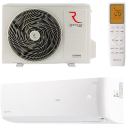 Klimatyzator ścienny 3,5 kW Split biały (komplet) - ROTENSO Mirai 3,5 kW