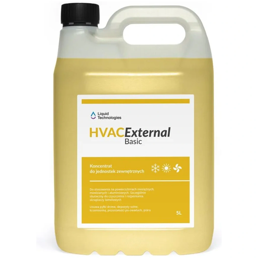Koncentrat do czyszczenia klimatyzatorów (jedn.zewn.) HVAC External Basic 5 L + SmartCleanAir szczotka
