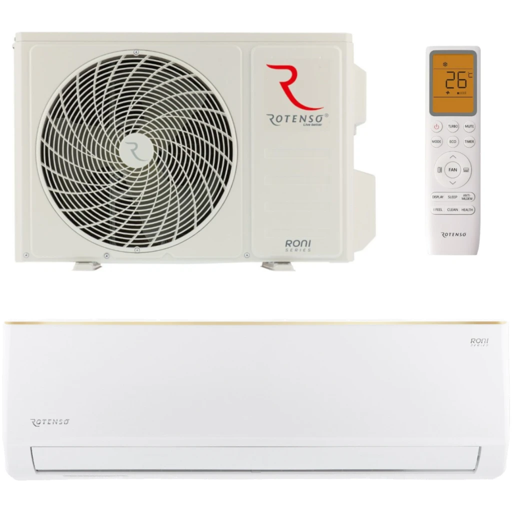 Klimatyzator ścienny 3,5 kW Split (komplet) - ROTENSO Roni 3,5 kW
