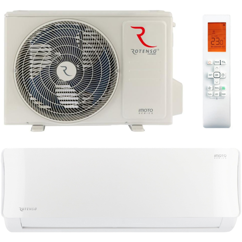 Klimatyzator ścienny 7,0 kW Split (komplet) - ROTENSO Imoto 7,0 kW