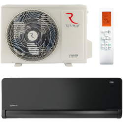 Klimatyzator ścienny 2,6 kW Split czarny (komplet) - ROTENSO Versu Mirror 2,6 kW