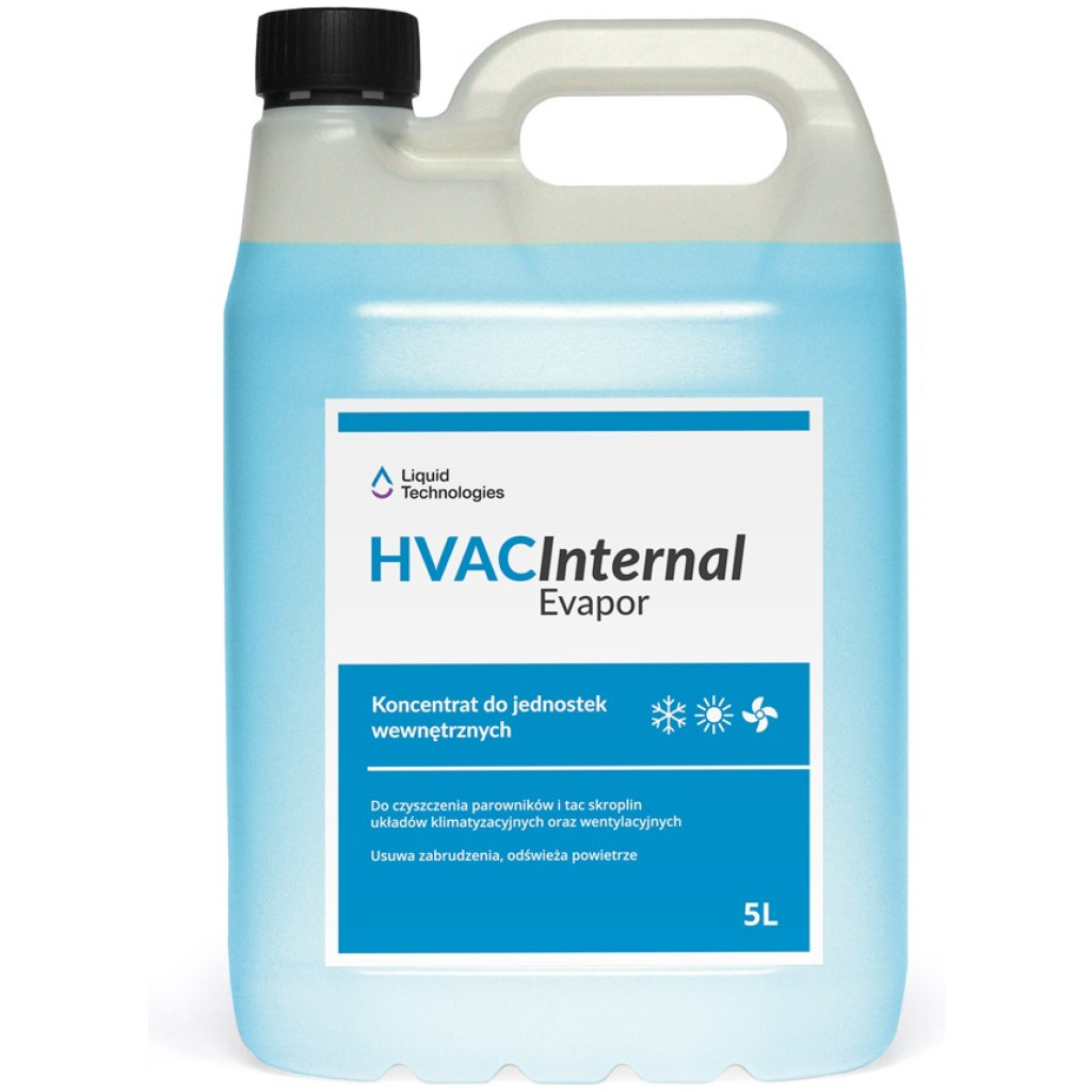 Koncentrat do czyszczenia klimatyzatorów (jedn.wewn.) HVAC Internal Evapor 5 L + SmartCleanAir szczotka