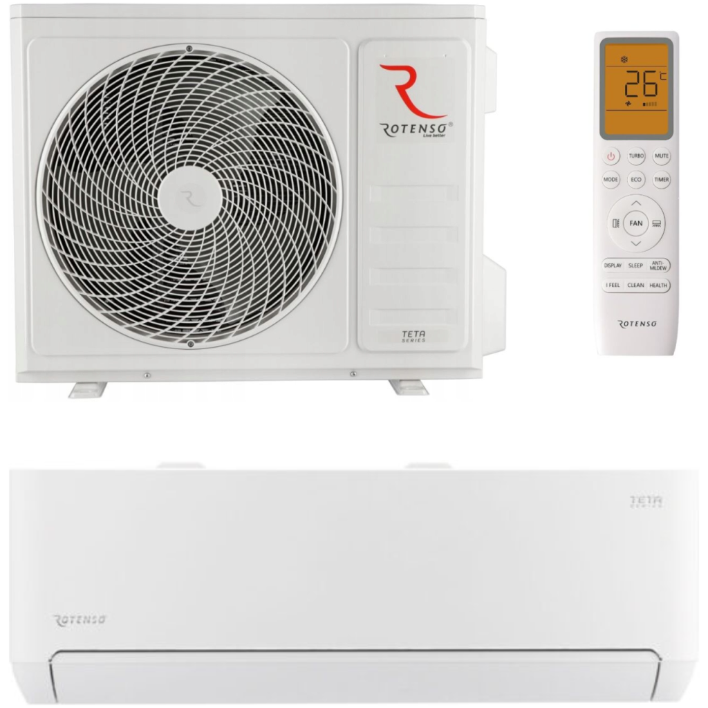 Klimatyzator ścienny 5,1 kW Split (komplet) - ROTENSO Teta 5,1 kW