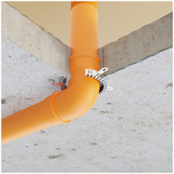 Kołnierz ogniochronny, zabezpieczenie PPOŻ na rurę 90 mm - Carboline CarboCollar 30