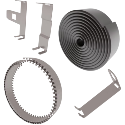 Kołnierz ogniochronny, zabezpieczenie PPOŻ (komplet) CCS-200 - Carboline CarboCollar S