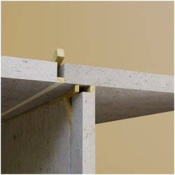 Płyta powlekana 1000 x 600 x 51,6 mm (2 szt.) - Carboline Flame Cabel Pasta A