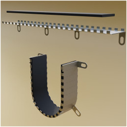 Kołnierz ogniochronny, zabezpieczenie PPOŻ (komplet) CCS-200 - Carboline CarboCollar S