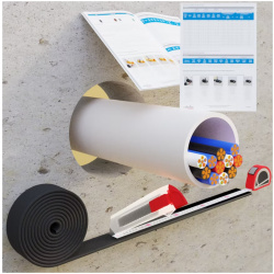 Opaska ogniochronna, zabezpieczenie PPOŻ 60 mm x 4 x 30 mb - Carboline MultiTube