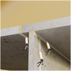 Płyta powlekana 1000 x 600 x 51,6 mm (2 szt.) - Carboline Flame Cabel Pasta A