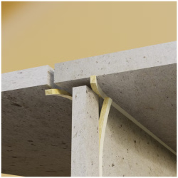 Płyta powlekana 1000 x 600 x 51,6 mm (2 szt.) - Carboline Flame Cabel Pasta A