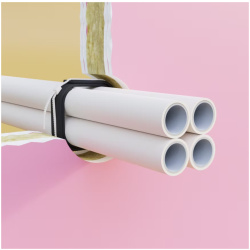 Opaska ogniochronna, zabezpieczenie PPOŻ 60 mm x 2,5 x 8 mb - Carboline MultiTube