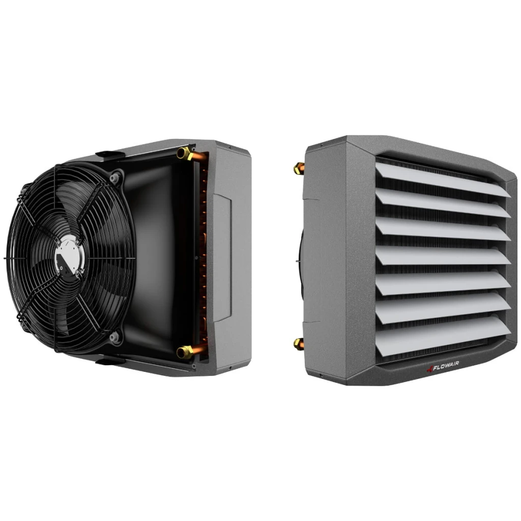 ZESTAW: Nagrzewnica wodna 65,2 kW LEO L3 + konsola montażowa + regulator - FLOWAIR