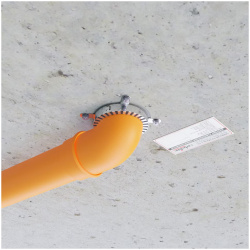 Kołnierz ogniochronny, zabezpieczenie PPOŻ na rurę 160 mm - Carboline CarboCollar 30