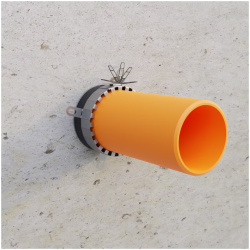 Kołnierz ogniochronny, zabezpieczenie PPOŻ (komplet) CCS-110-30 - Carboline CarboCollar S Slim