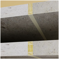 Płyta powlekana 1000 x 600 x 51,6 mm (2 szt.) - Carboline Flame Cabel Pasta A