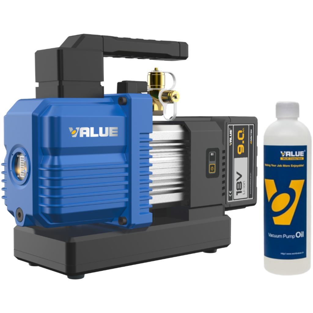 Pompa próżniowa akumulatorowa - VALUE VRP-4DLi
