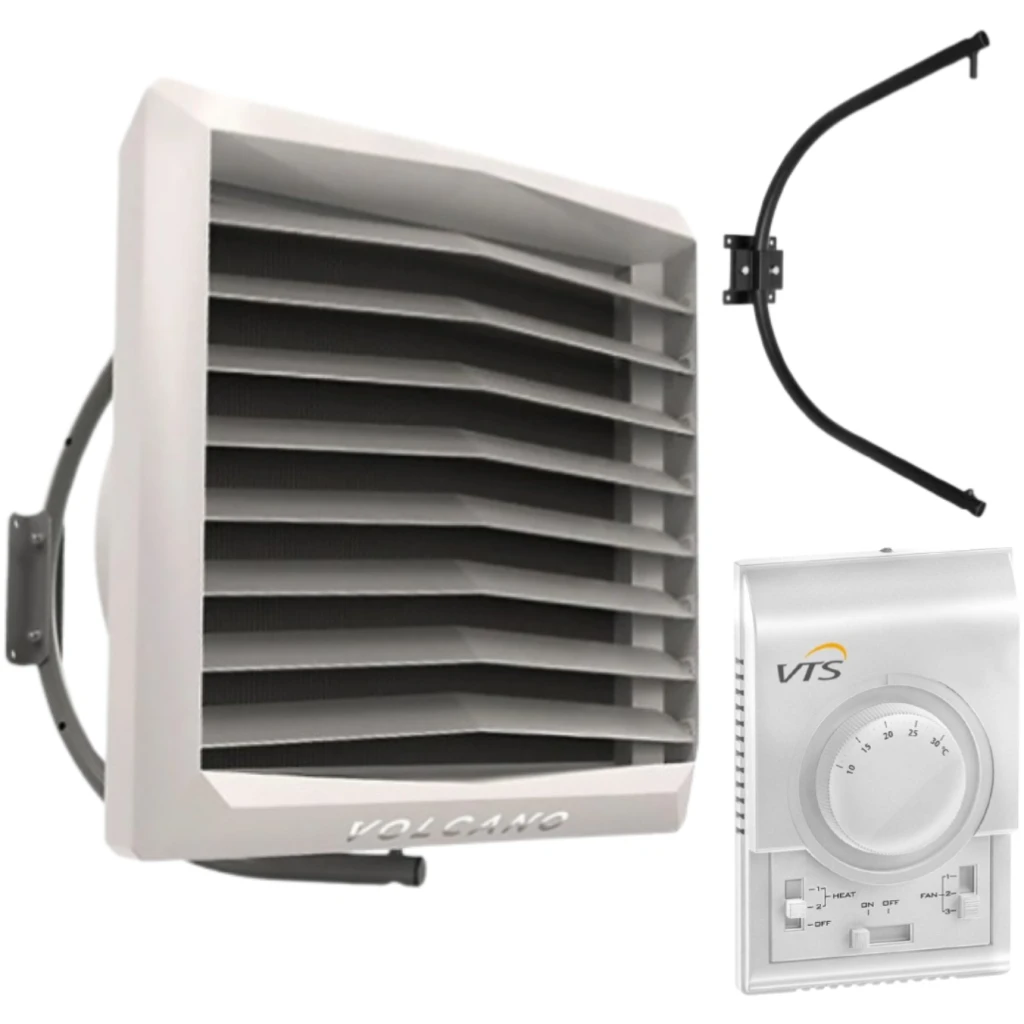 ZESTAW: Nagrzewnica wodna 20 kW VR MINI AC + sterownik TR110C-B AC - VTS