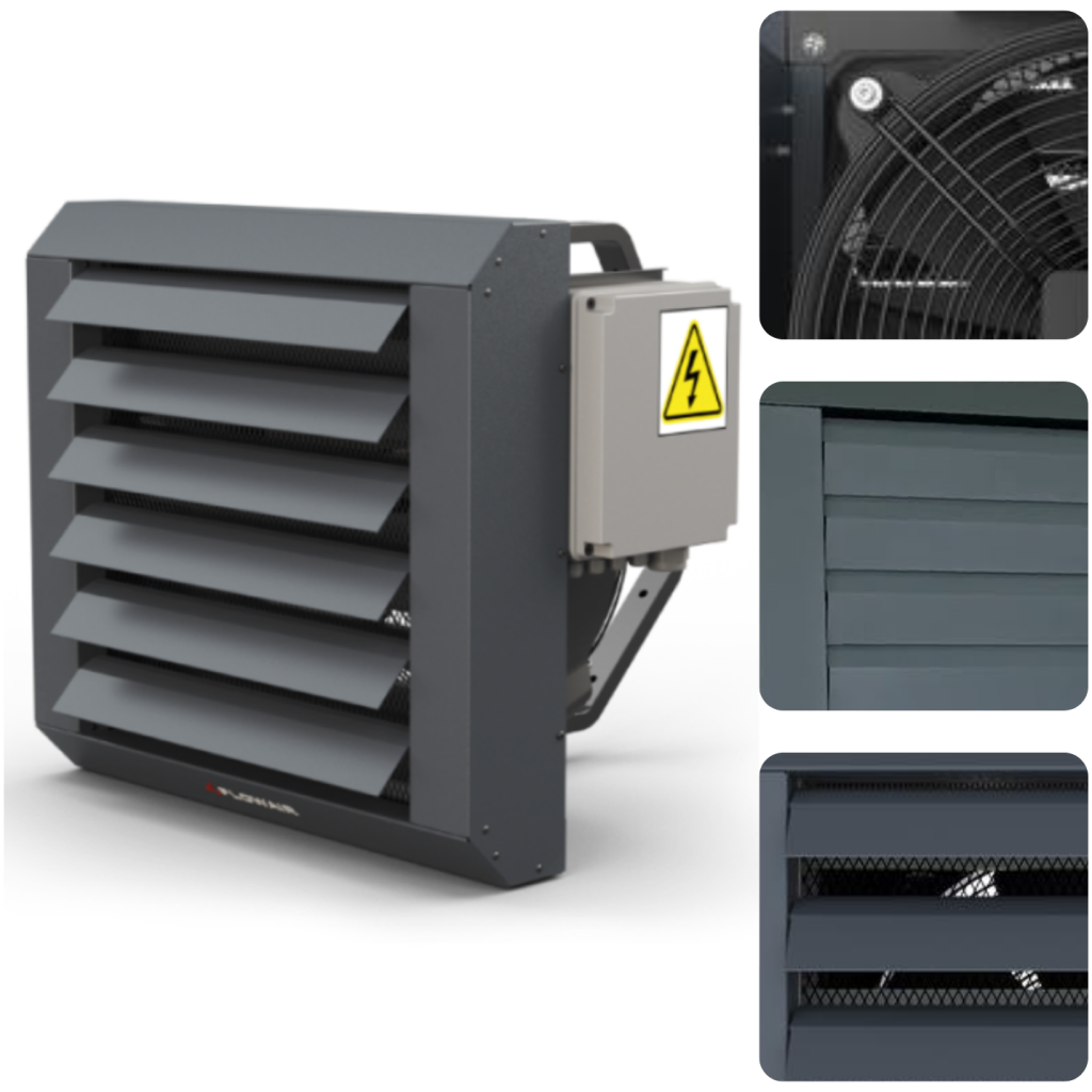 Nagrzewnica elektryczna 10,8 kW - FLOWAIR LEO EL S BMS