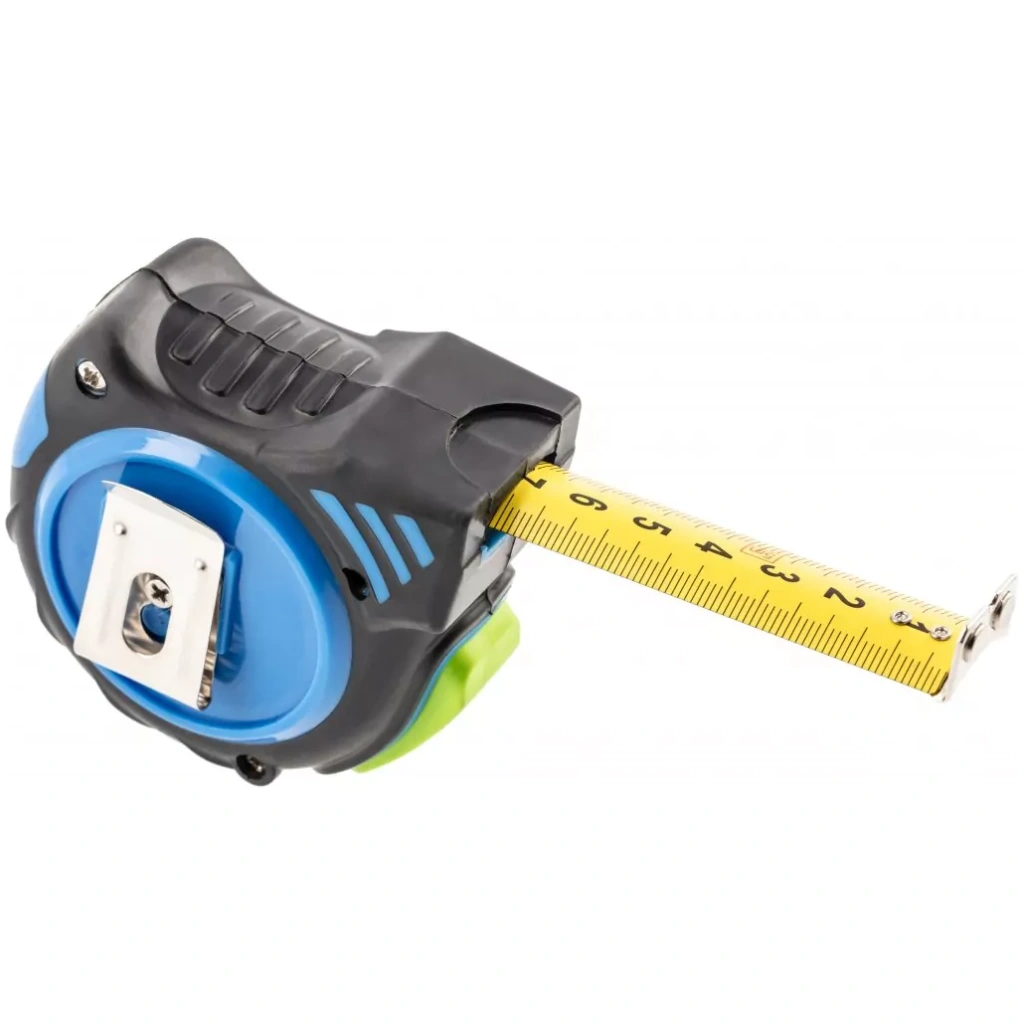 Miara zwijana 5 m 19 mm auto stop nylon z magnesem - HOEGERT HT4M401