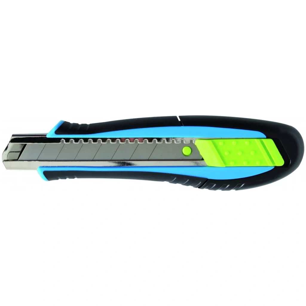 Nóż z ostrzem wymiennym 18mm ze stali SK5 - HOEGERT HT4C604