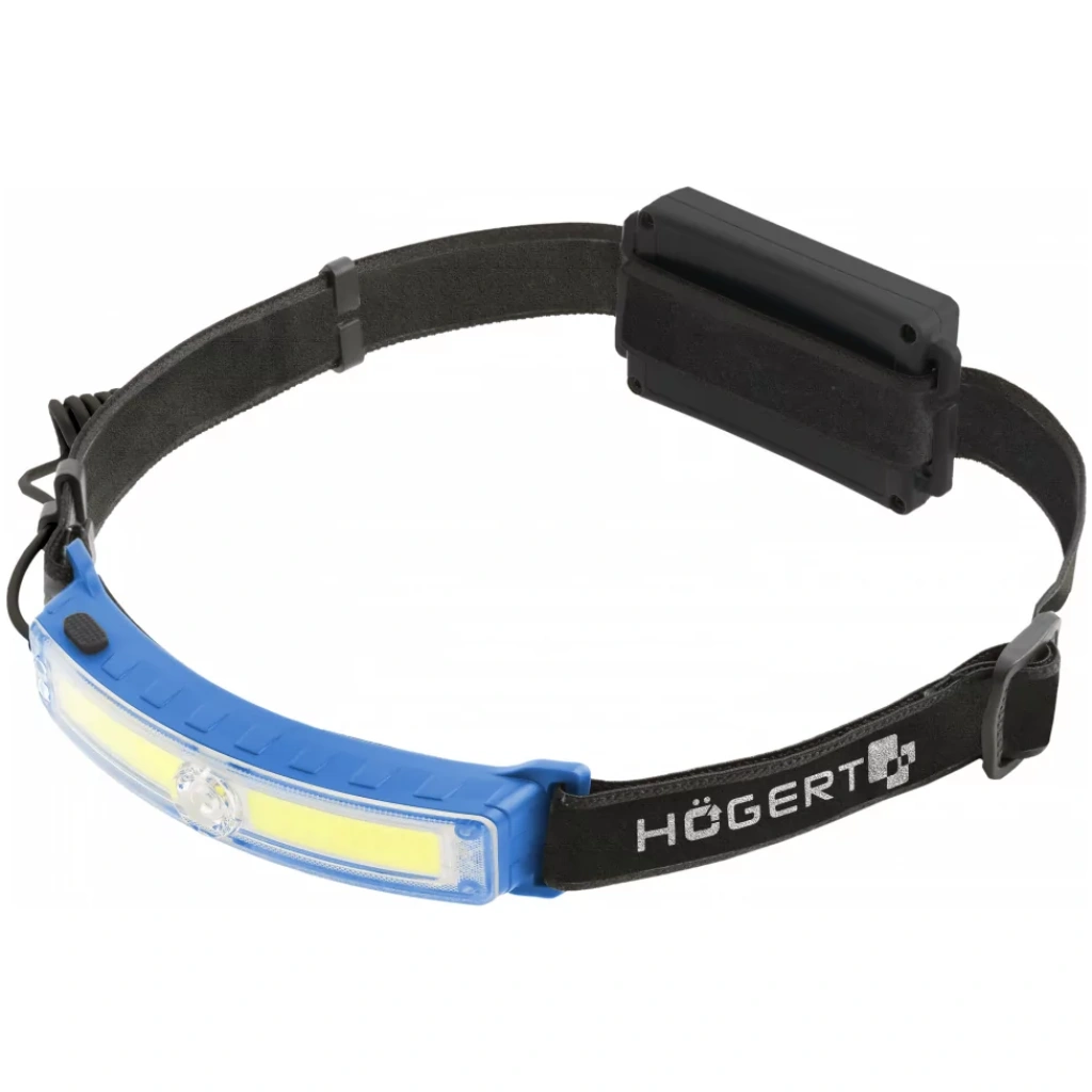 Lampa czołowa COB XPG USB, 6 funkcji - HOEGERT HT1E428