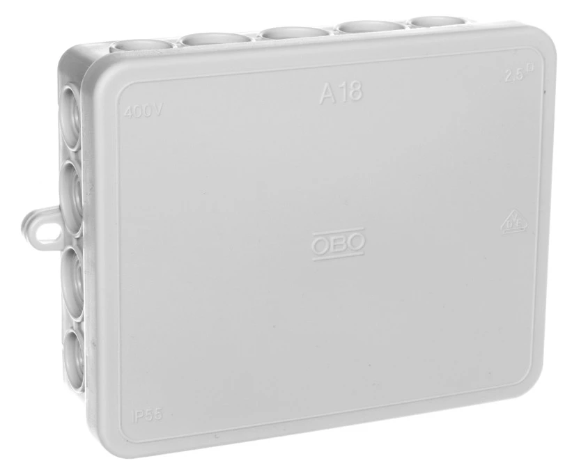 Puszka odgałęźna natynkowa A18 VBS - OBO BETTERMANN 2000410 Puszka odgałęźna natynkowa A18 VBS - OBO BETTERMANN 2000410