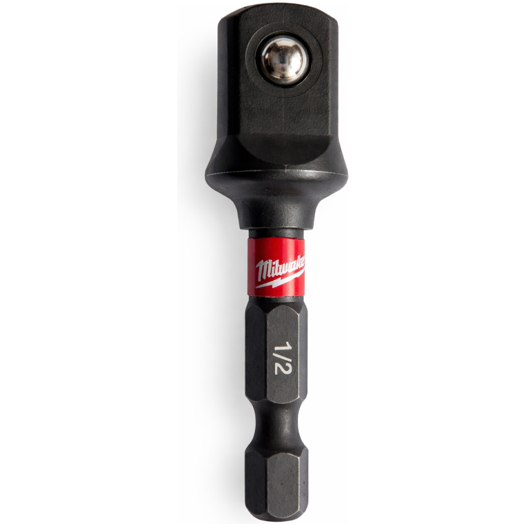 Adapter do nasadek udarowych HEX 1/4" kwadrat 1/2" - MILWAUKEE 4932478803