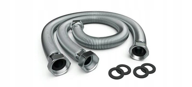 Elastyczne przewody podłączeniowe 1/2" (dedykowane do nagrzewnic) 2 szt. - FLOWAIR