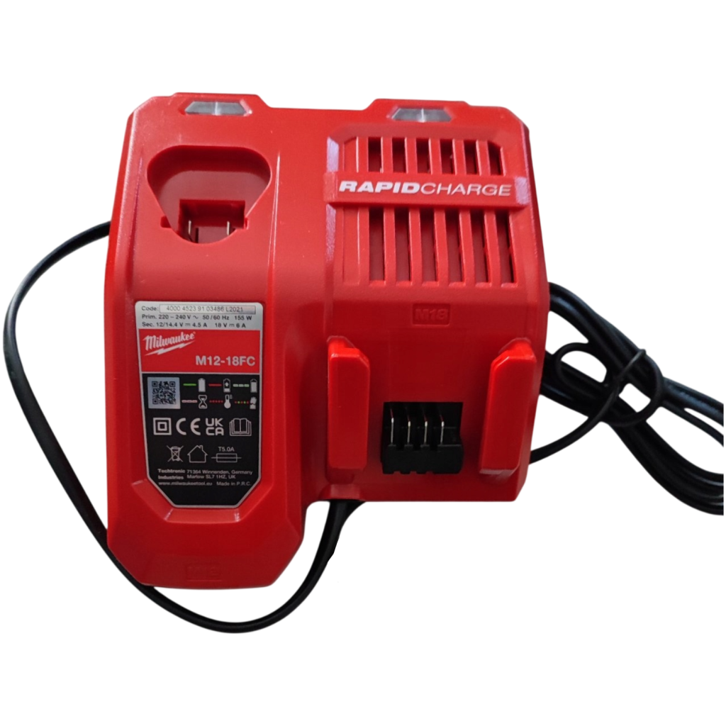 Szybka ładowarka do akumulatora M12-18FC - MILWAUKEE 4932451079