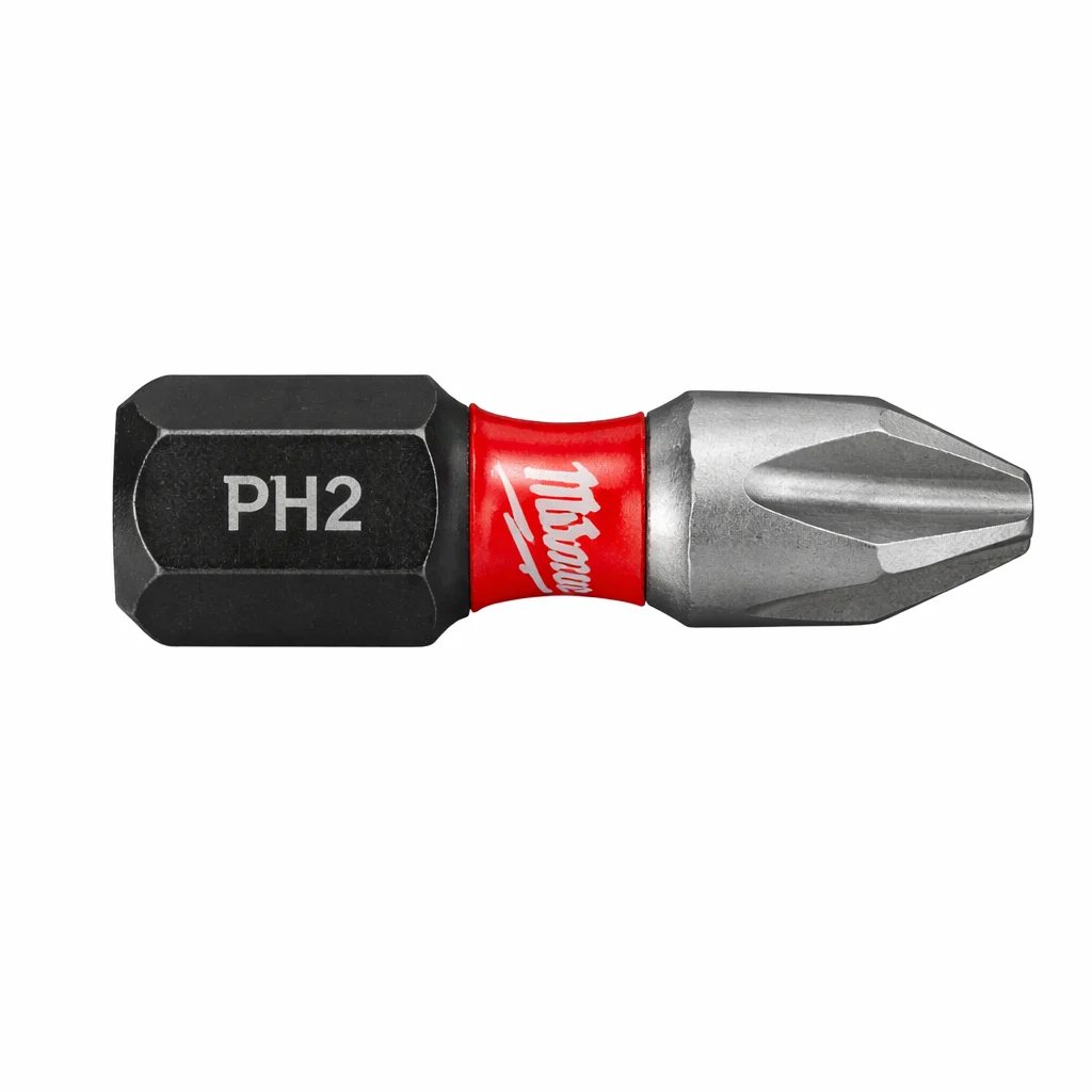 Bit udarowy PH2 25 mm Philips (1 szt.) SHOCKWAVE - MILWAUKEE 4932430853