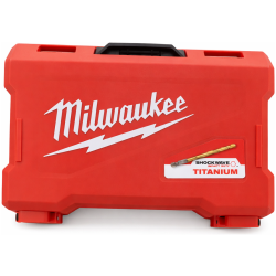 Zestaw wierteł udarowych do metalu z uchwytem HEX 1/4 (19 szt.) - MILWAUKEE 4932493866