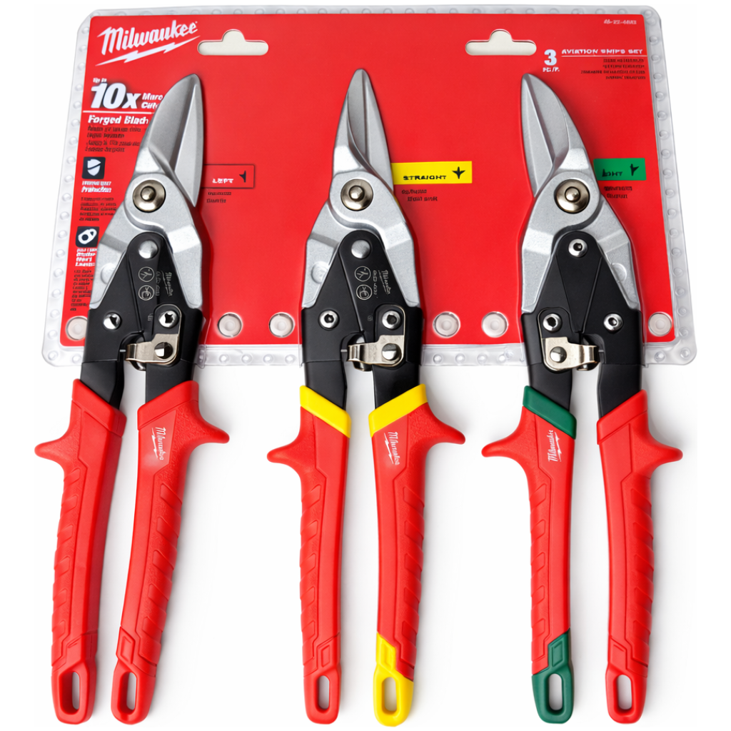 Zestaw nożyc do blachy - MILWAUKEE 4932499020