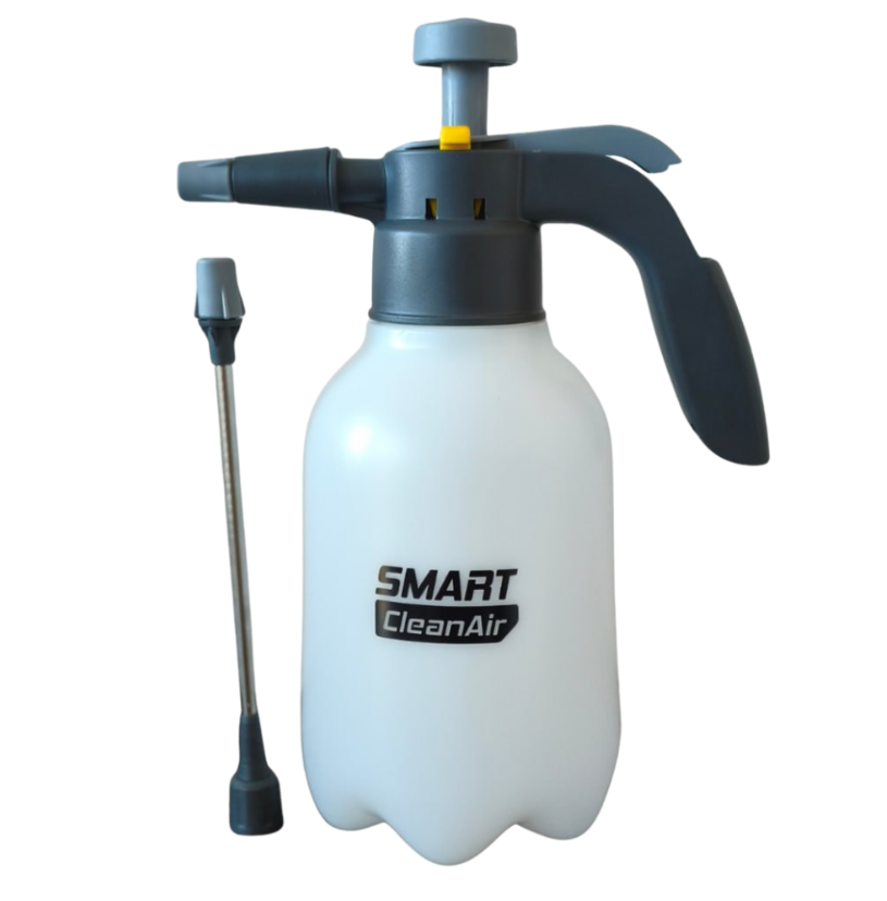 Opryskiwacz z przedłużką (czarno-biały) 2 L - Smart CleanAir Opryskiwacz z przedłużką (czarno-biały) 2 L - Smart CleanAir