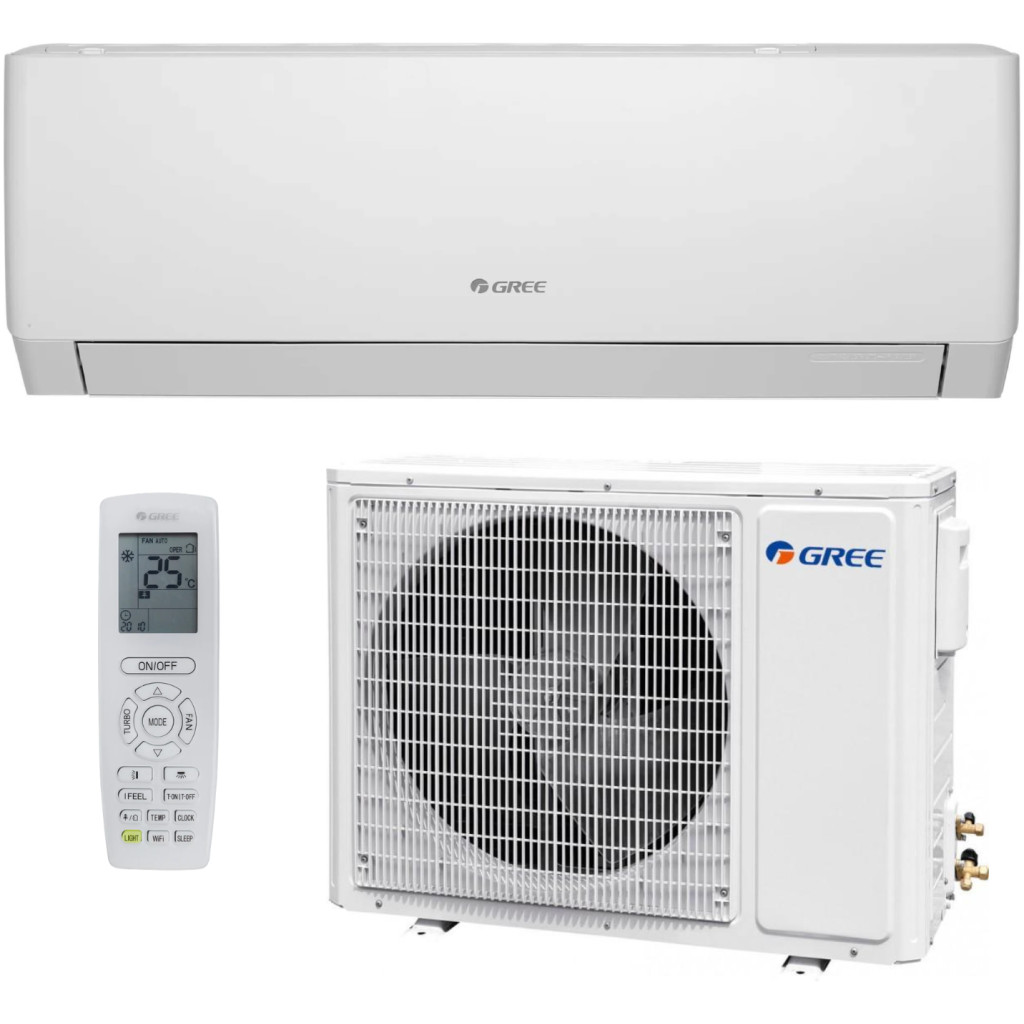 Klimatyzator ścienny 6,2 kW komplet SPLIT - GREE Pular Matt PU24M (GWH24AGD-K6DNA1C/I + GWH24AGD-K6DNA1C/O)