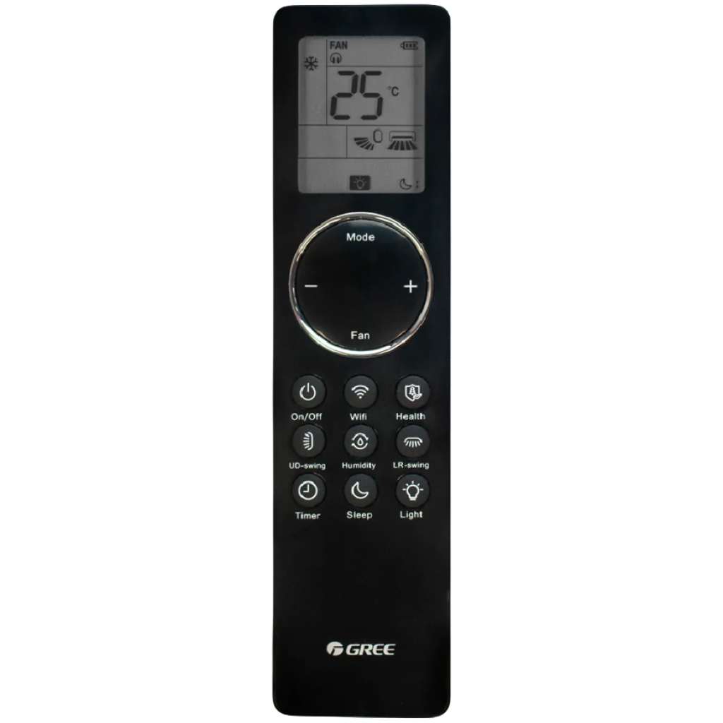 Klimatyzator ścienny 2,7 kW jednostka wewnętrzna - GREE Airy Dark AI09D (GWH09AVCXB-K6DNA1B/I)