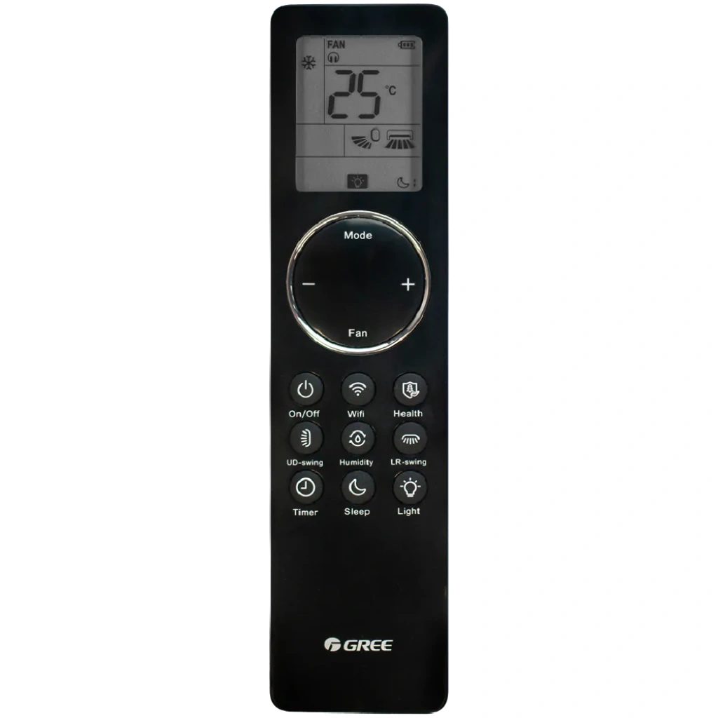 Klimatyzator ścienny 2,7 kW jednostka wewnętrzna - GREE Clivia Satin Black CL09 (GWH09AUCXB-K6DNA1A/I)