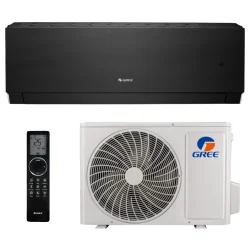 Klimatyzator ścienny 5,3 kW komplet SPLIT - GREE Clivia Satin Black CL18 (GWH18AUDXD-K6DNA1A/I + GWH18AUDXD-K6DNA1A/O)